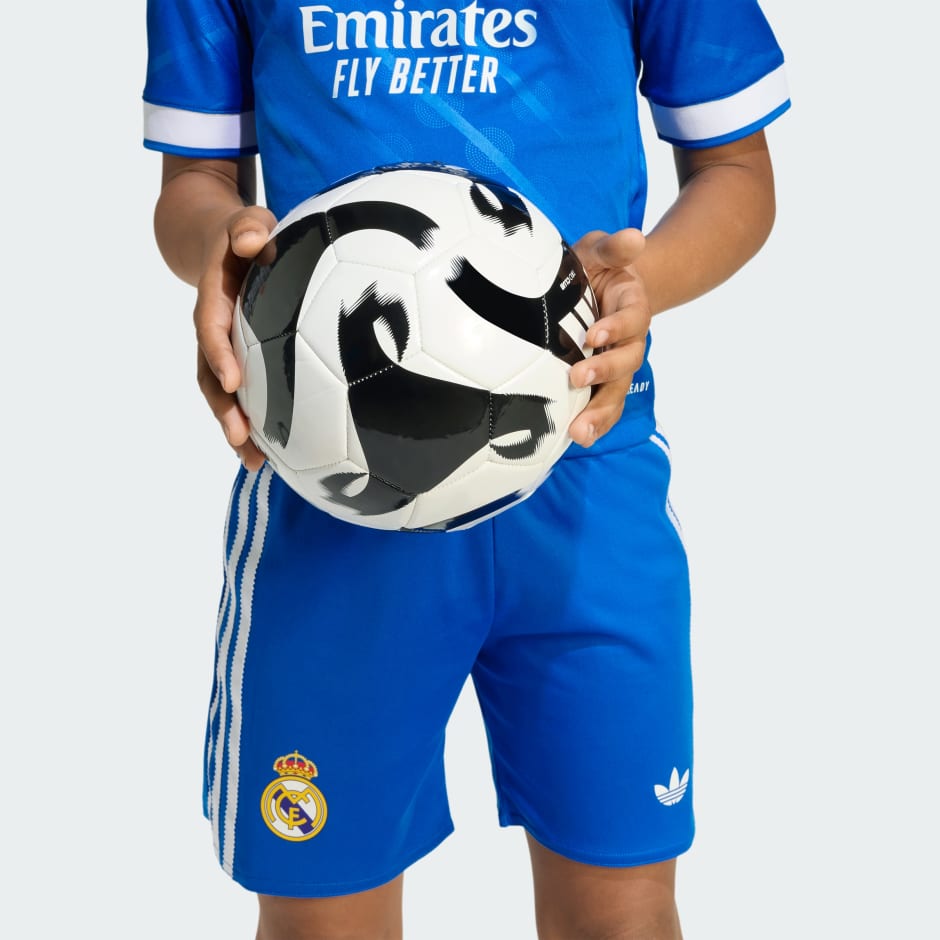 Set mini din al treilea echipament Real Madrid 25/26, pentru copii