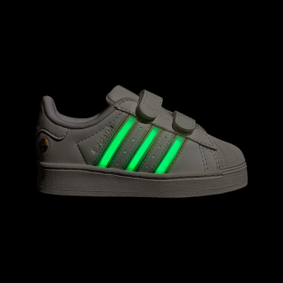 Store Adidas Adidas Superstar Metal Toe Enfant Verte Adidas - Main Image