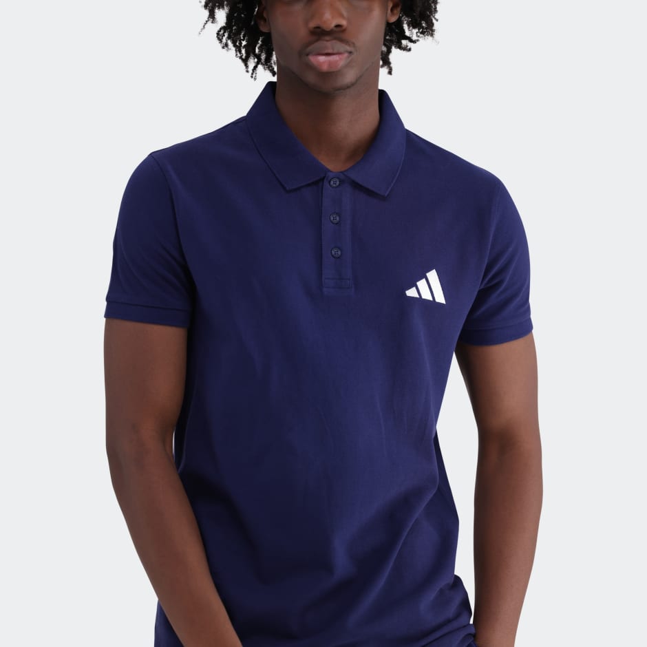 Essentials Small Logo Piqu&eacute; Polo Shirt