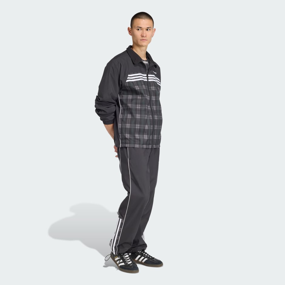 Tartan Loose Track Top