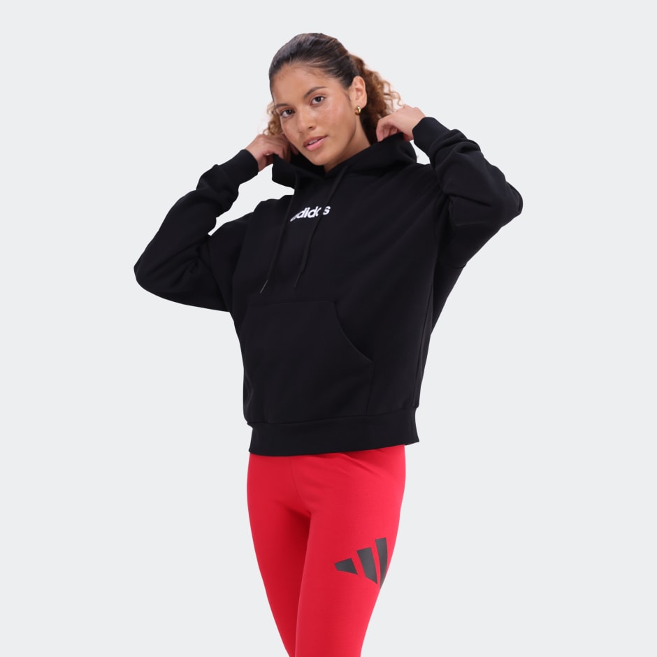 Essentials Linear Fleece Hoodie