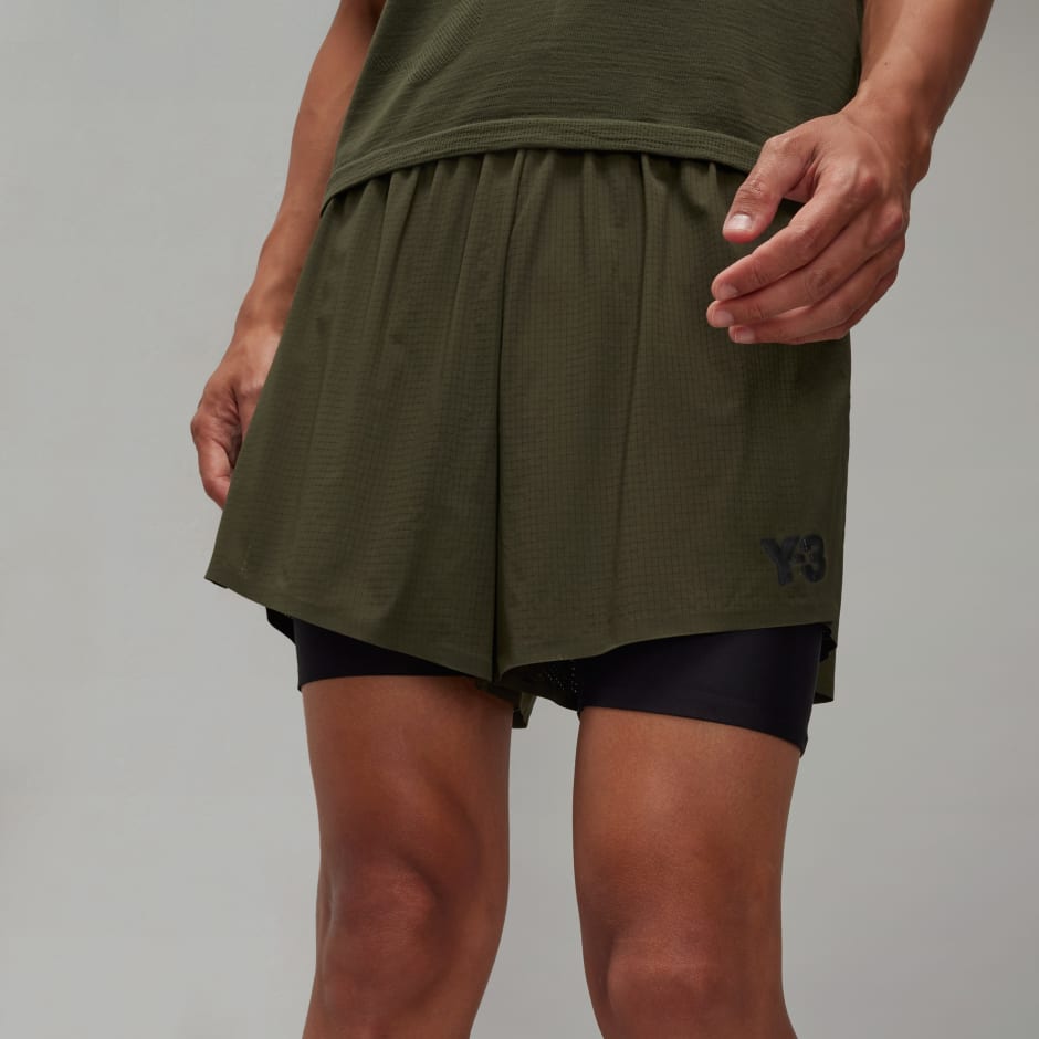 Y-3 Running Shorts with Tights