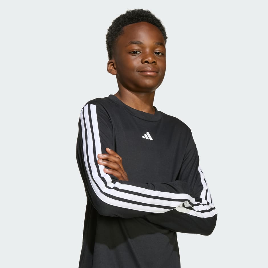 Tricou de antrenament Essentials cu m&acirc;necă lungă pentru copii