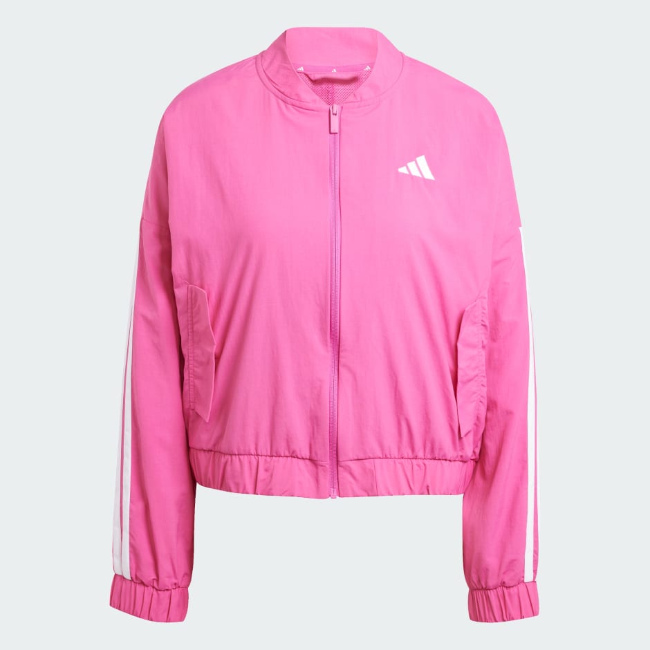Essentials 3-Stripes Lifestyle Woven Bomber Jacket