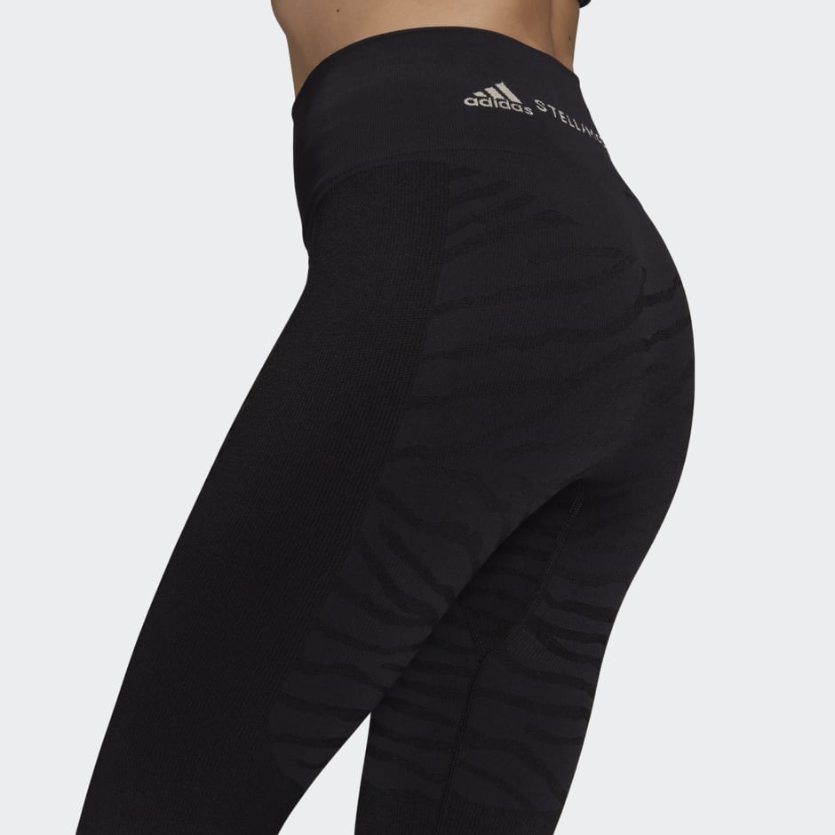 adidas by Stella McCartney Seamless Yoga Tights image number null