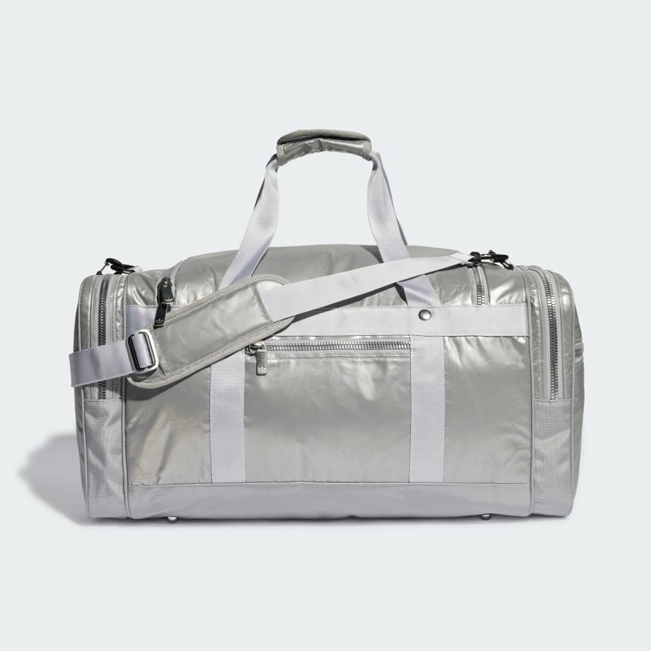 Silver discount gym bag