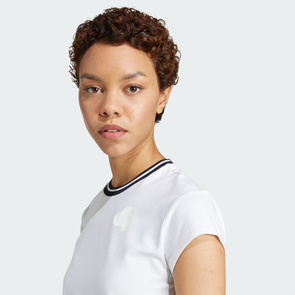 Tiro Cut 3-Stripes Cotton Baby Tee