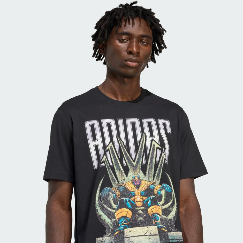 Majica &scaron;irokog kroja za mu&scaron;karce Adidas_Marvel_Thanos