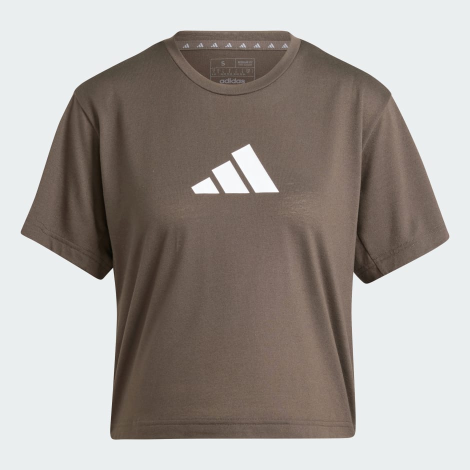 Train Essentials Big Logo Performance Training Tee