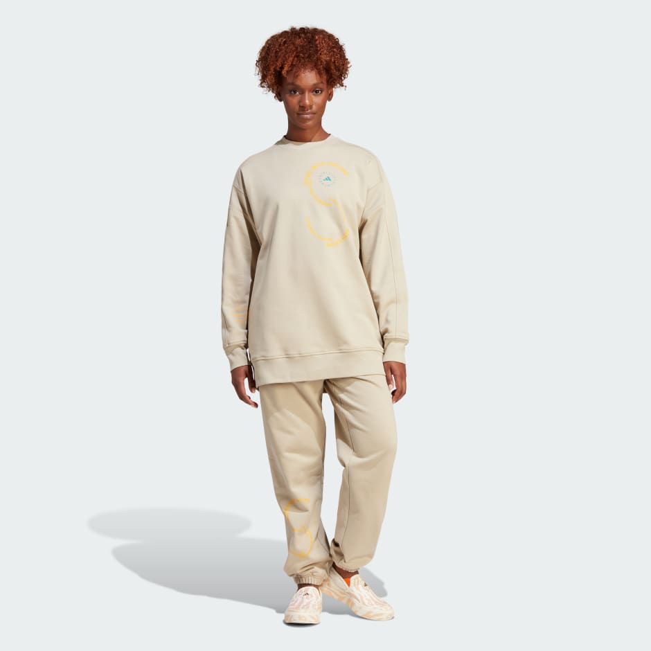 Adidas hot sale sweatshirt khaki