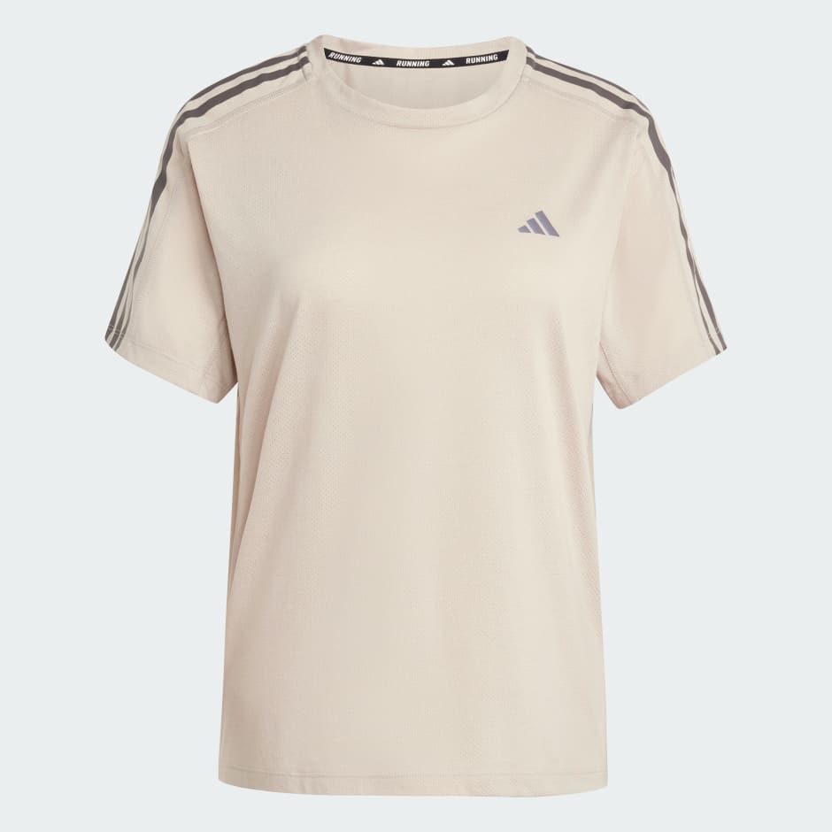 Own the Run 3-Stripes Tee