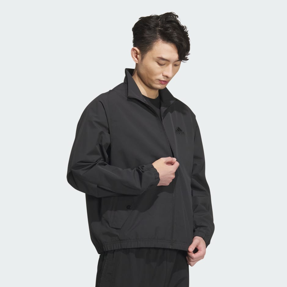 ST Woven Jacket - Black | adidas Hong Kong