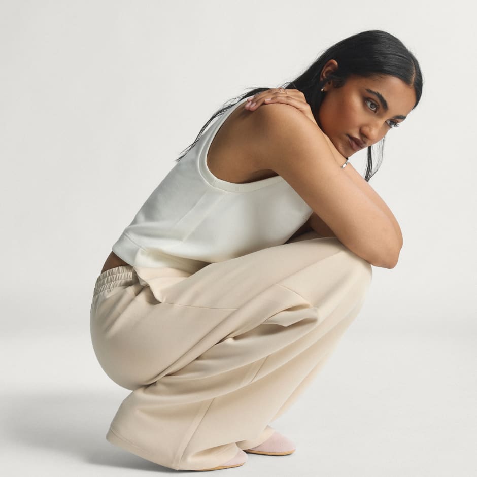 מכנסיים עם רגל ישרה Soft Lux