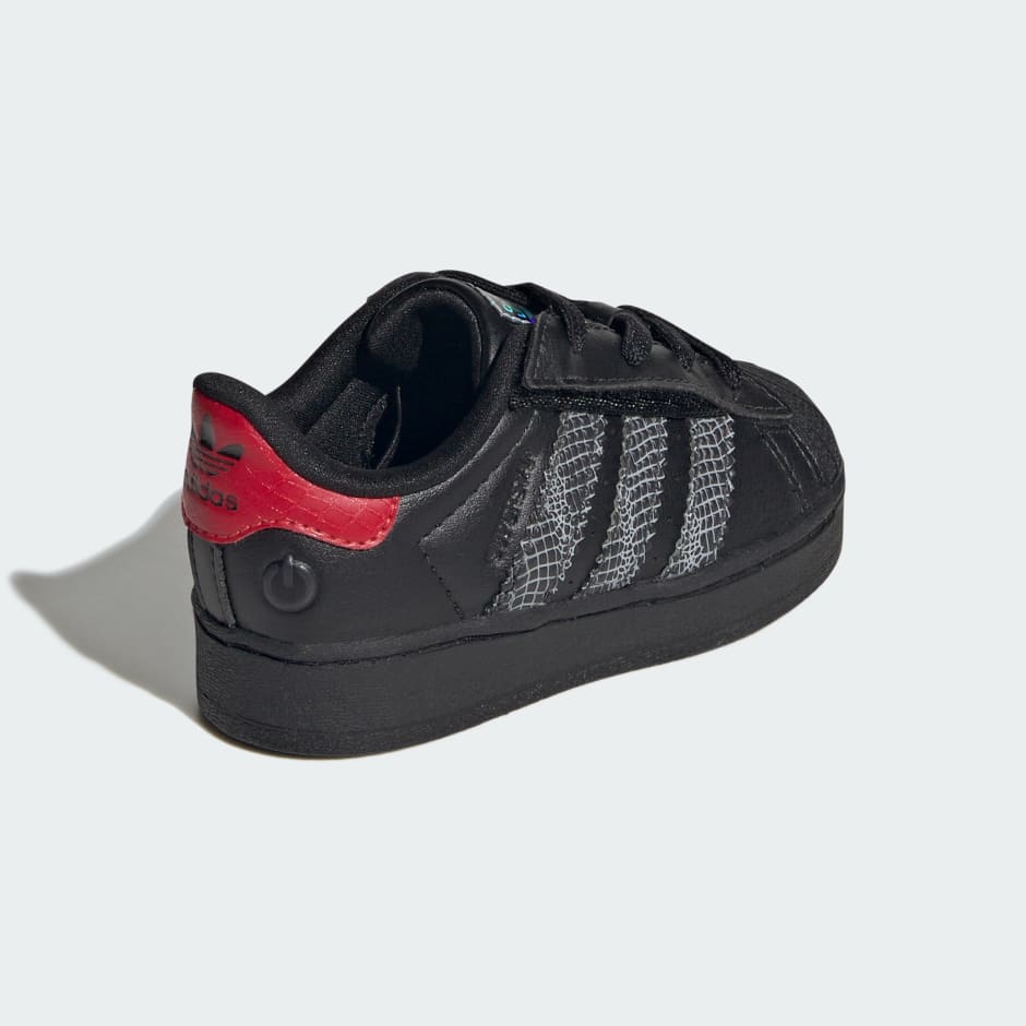 SUPERSTAR LED LIGHTS COMFORT CLOSURE ELASTIC LACE SHOES