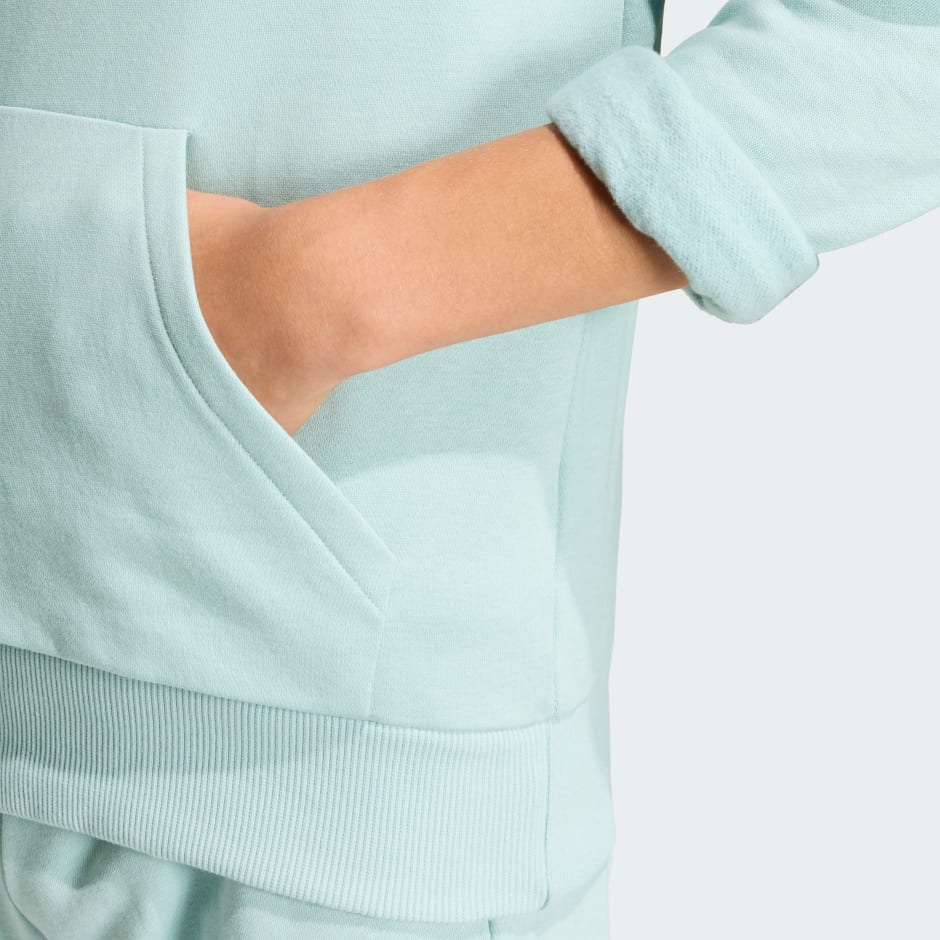 Majica s kapuljačom adidas Slogan Fleece Hoodie