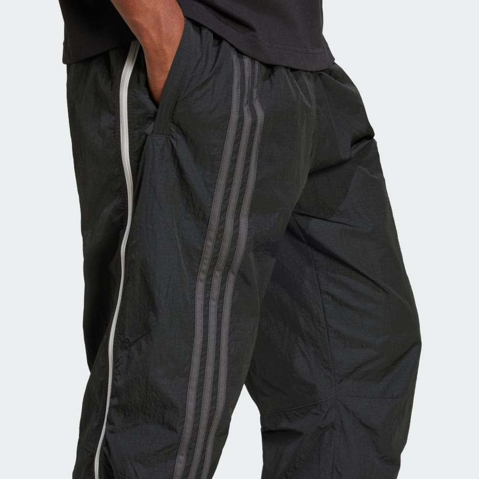 Fashion Side Mesh Zip Pants