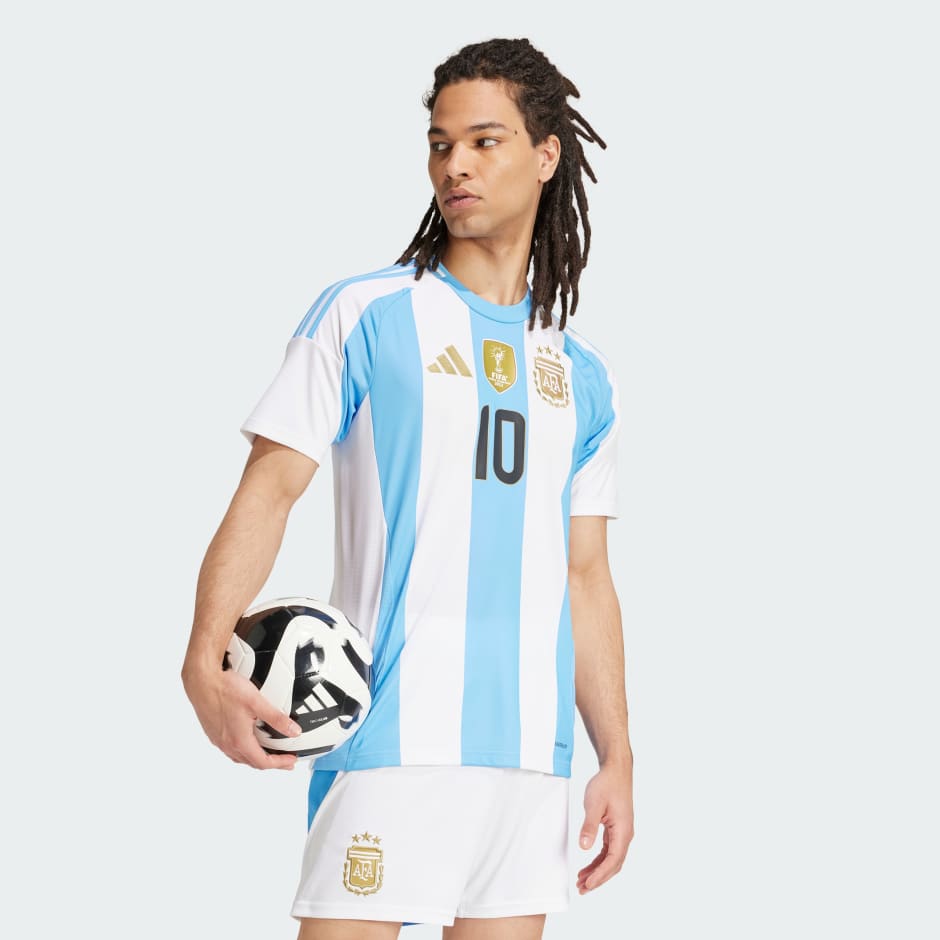 Maillot Domicile Argentine 24 Messi