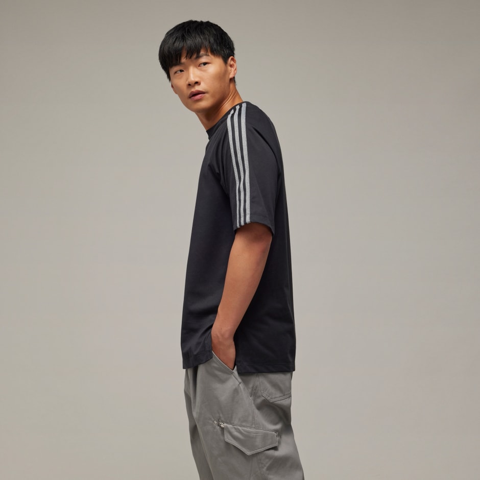 Y-3 3-Stripes Short Sleeve Tee