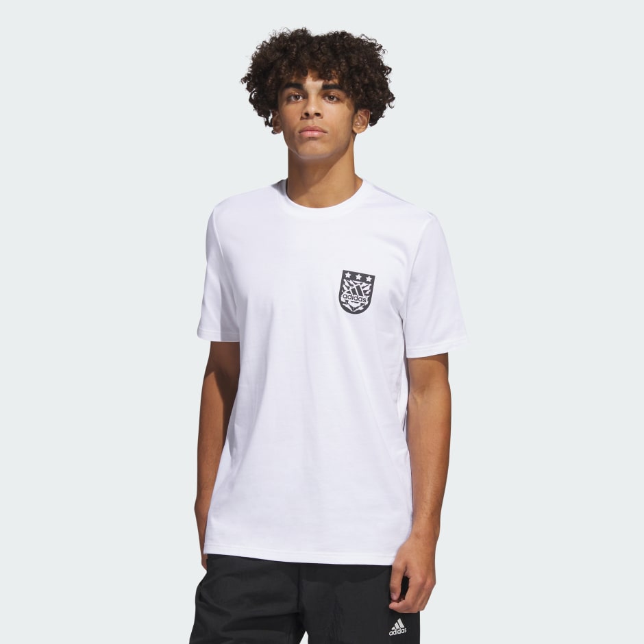 Men's Clothing - Xpress Short Sleeve Tee - White | adidas Saudi Arabia