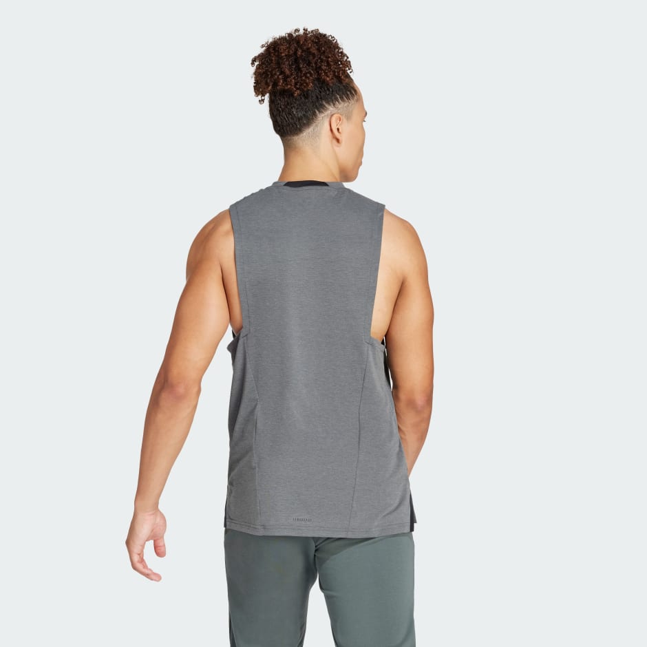 Clothing - Designed for Training Workout Tank Top - Grey