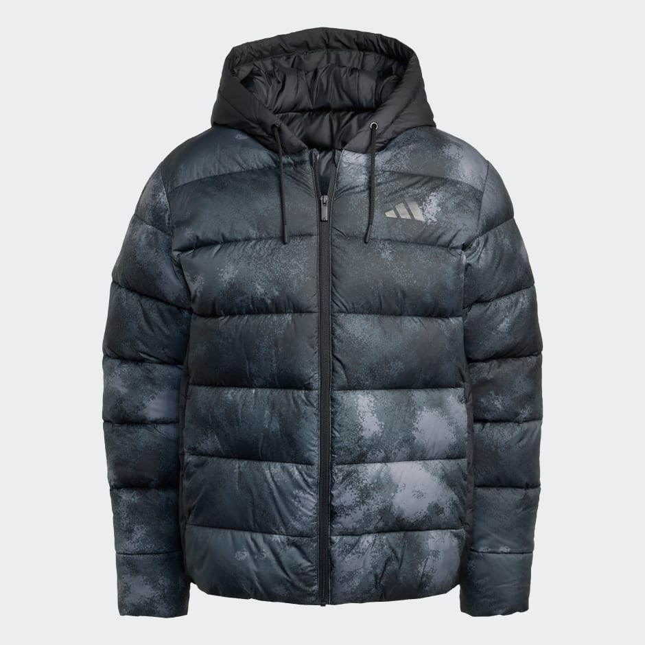 Essentials CLIMAWARM Synthetic Down Puffer Hooded Jackets