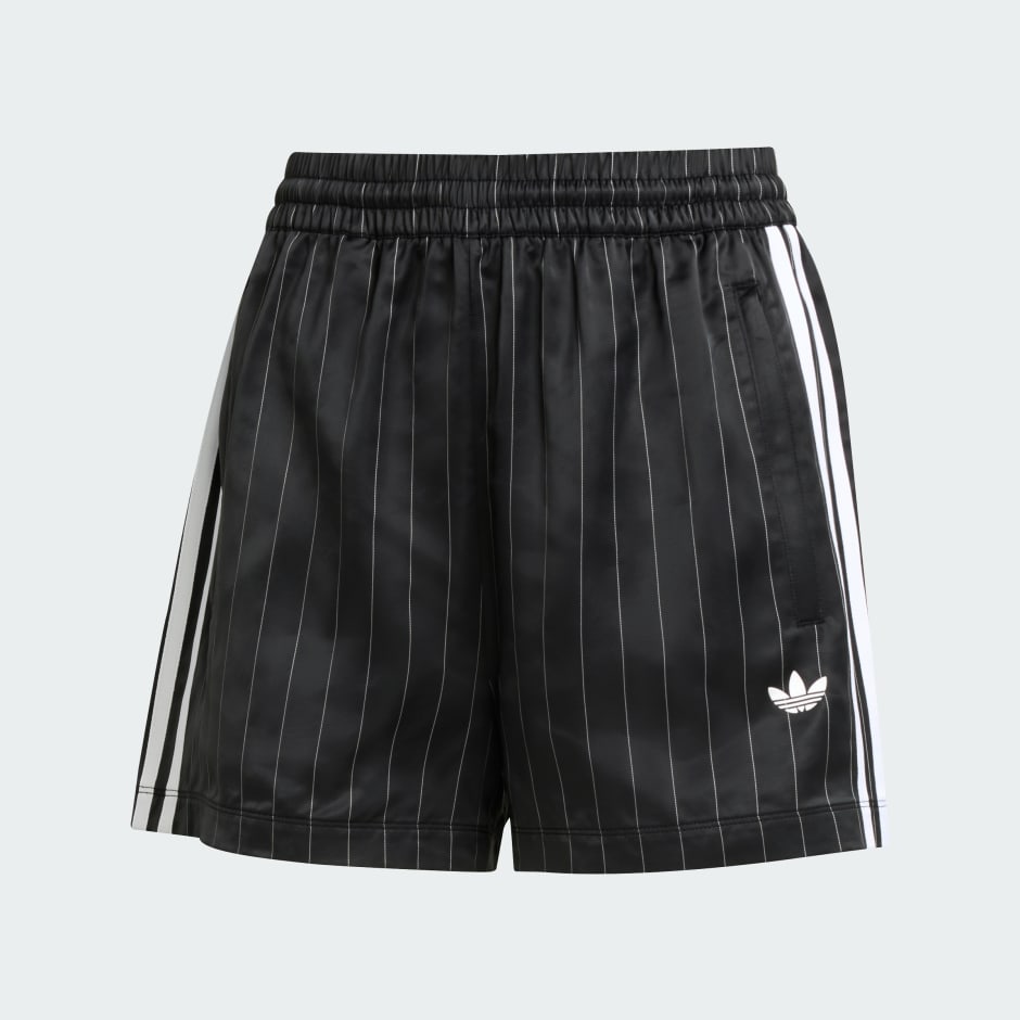 adidas Originals Pin-stripe Satin מכנסיים קצרים