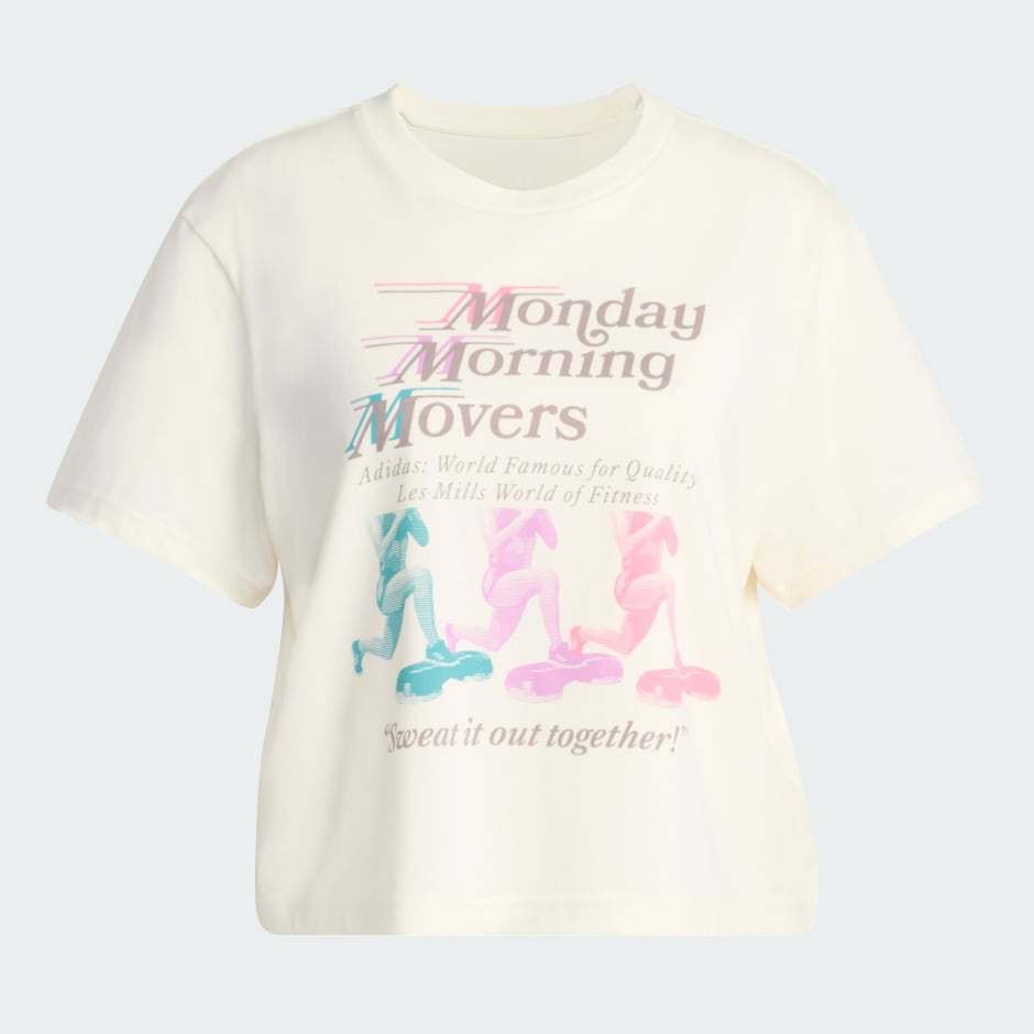 LESMILLS MOVERS 圖案 T 裇