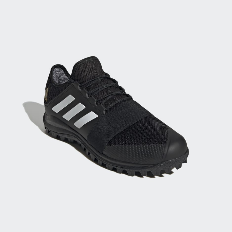 Black adidas store hockey shoes