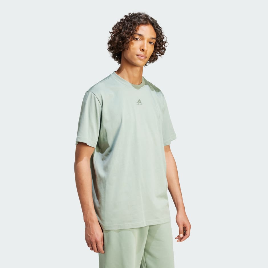ADIDAS ORIGINALS adidas REKIVE TEE, Sage green Men's T-shirt