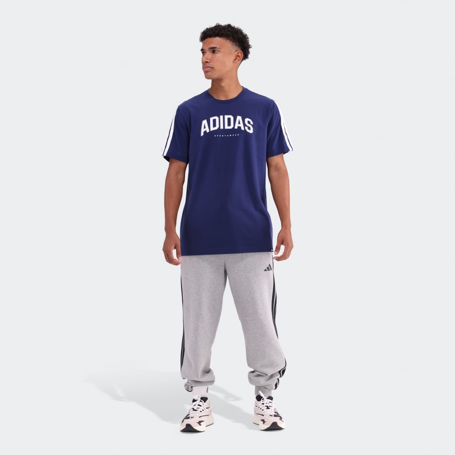 Codes Collegiate Linear Graphic Tee