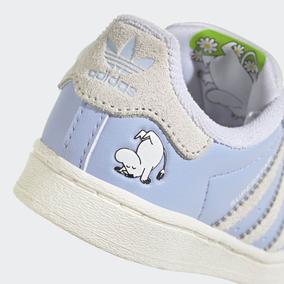 Kids Shoes - adidas Superstar x Moomin Shoes - Blue