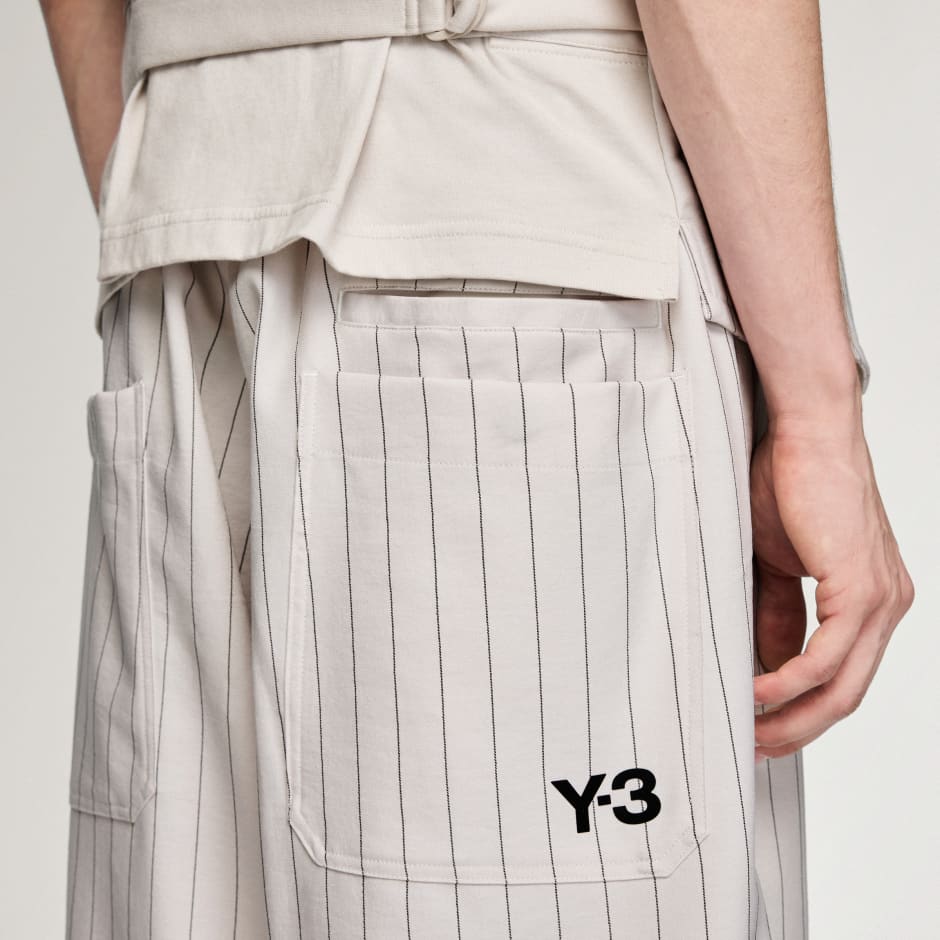 PANTALONI SCURȚI Y-3 PINSTRIPE SPORT UNIFORM