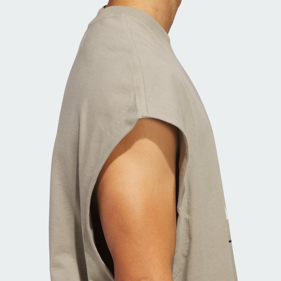 adidas Basketball Sleeveless Tee (Gender Neutral)