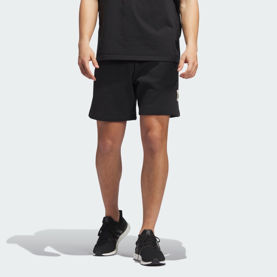 adidas ALL SZN Fleece Shorts - Black | adidas GH