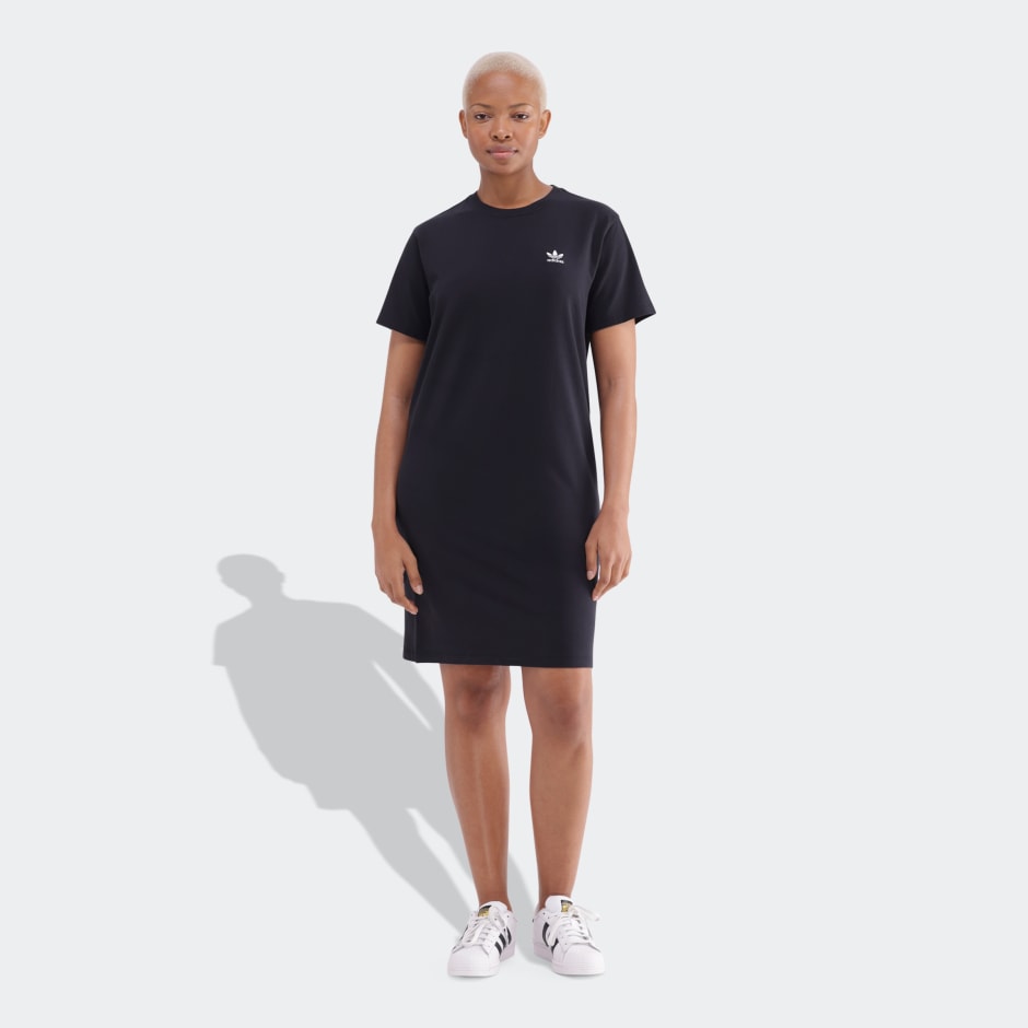 Adidas high neck trefoil dress online