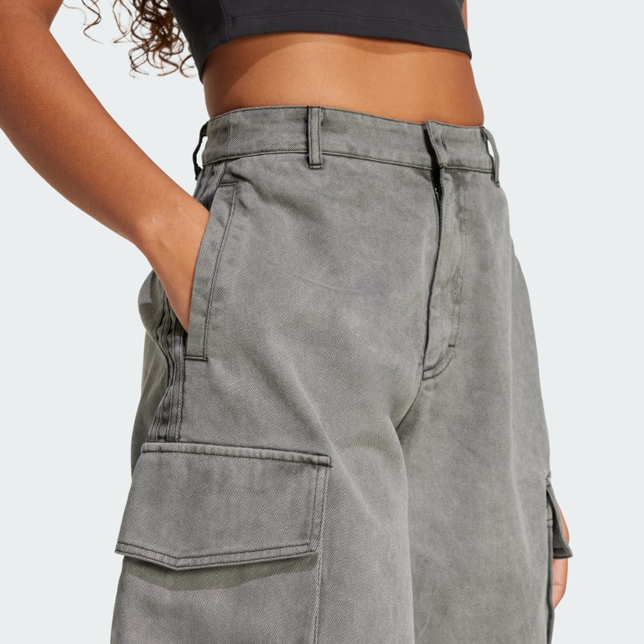 Washed Cargo Twill Jorts