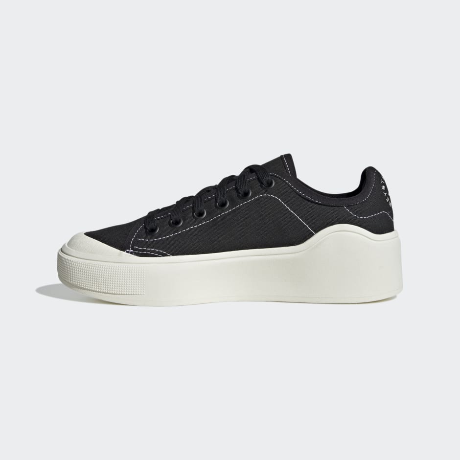 Shoes - adidas by Stella McCartney Court Shoes - Black | adidas South ...