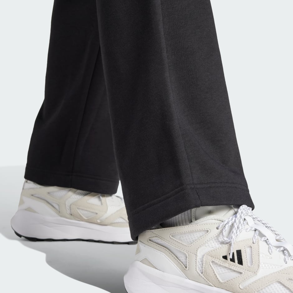 Essentials Wide-Leg 3 Bar Logo Pants