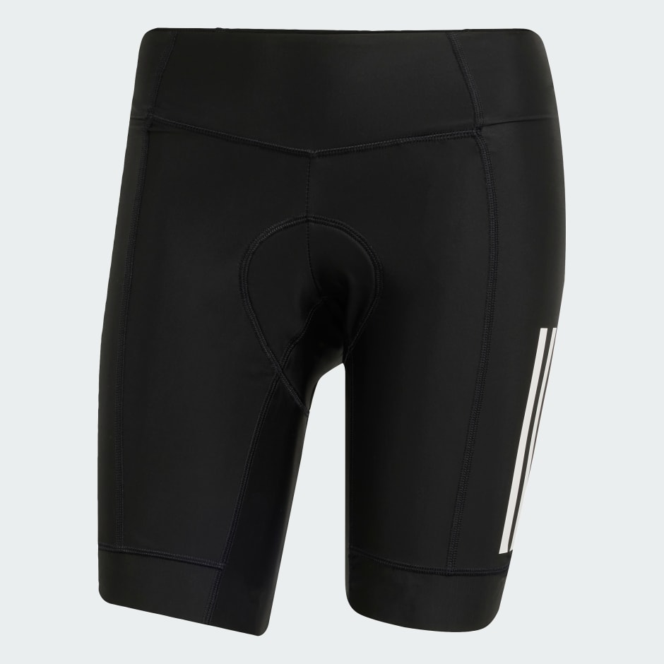 Essentials 3-Stripes Padded Cycling Shorts
