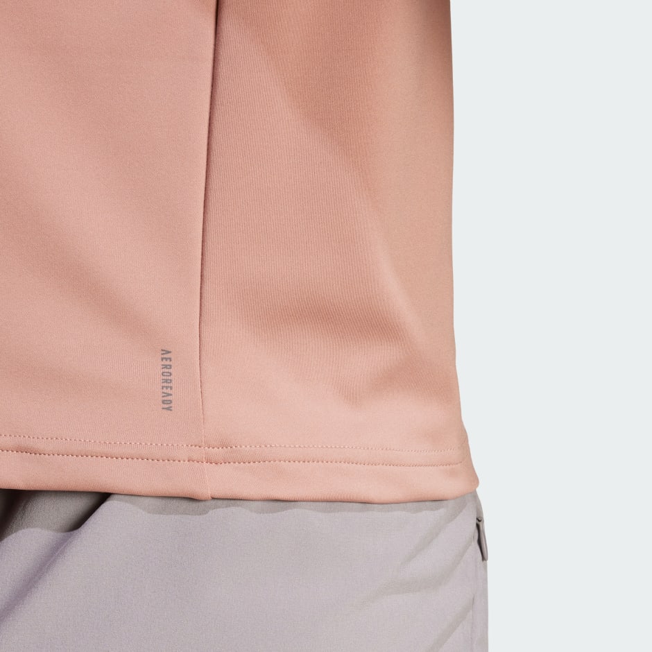 Train Essentials Minimal Branding 1/4-Zip Cover Up