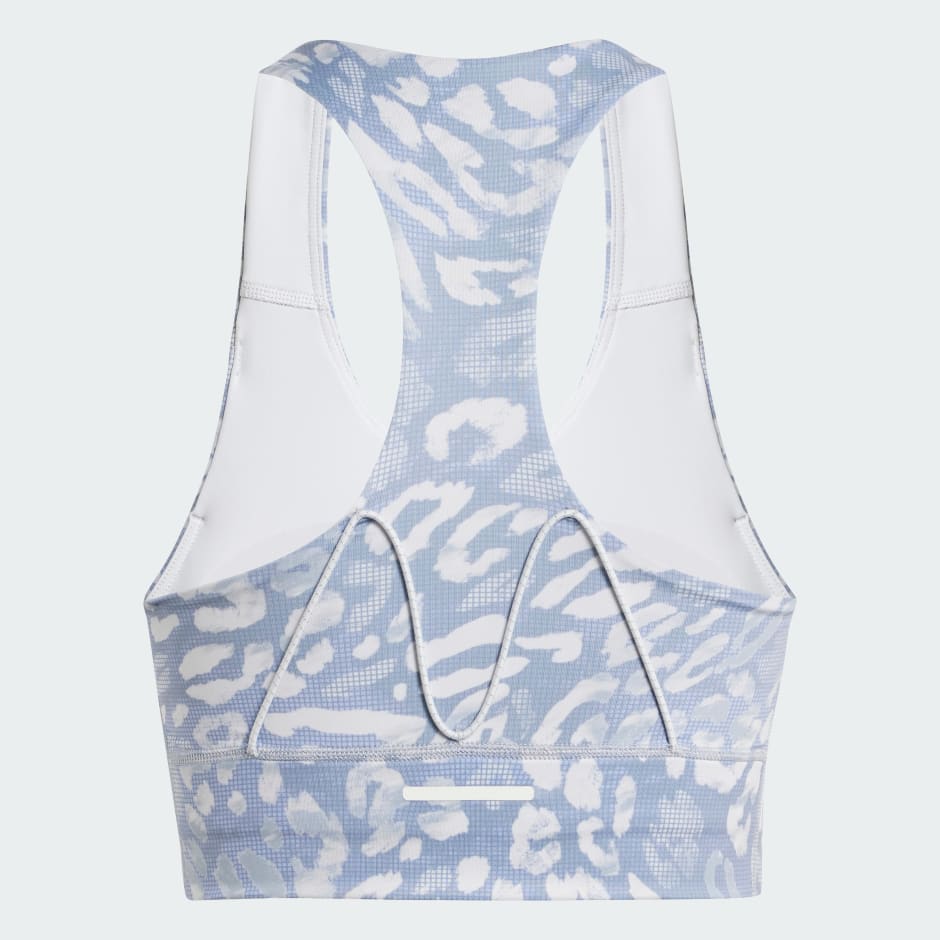 Own the Run Pocket Medium Support Print Bra