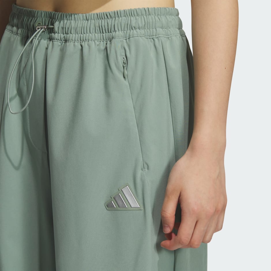 Woven Parachute Pants