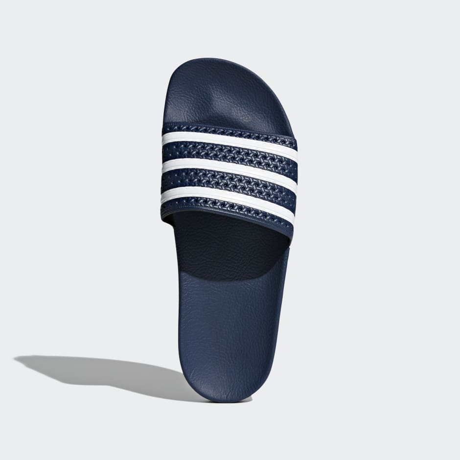 Adidas flip flops blue outlet