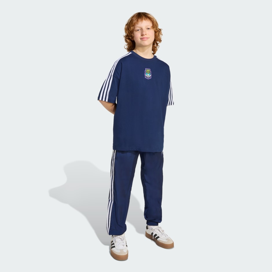 Ttricou cu imprimeu grafic adidas Originals X Minecraft pentru copii
