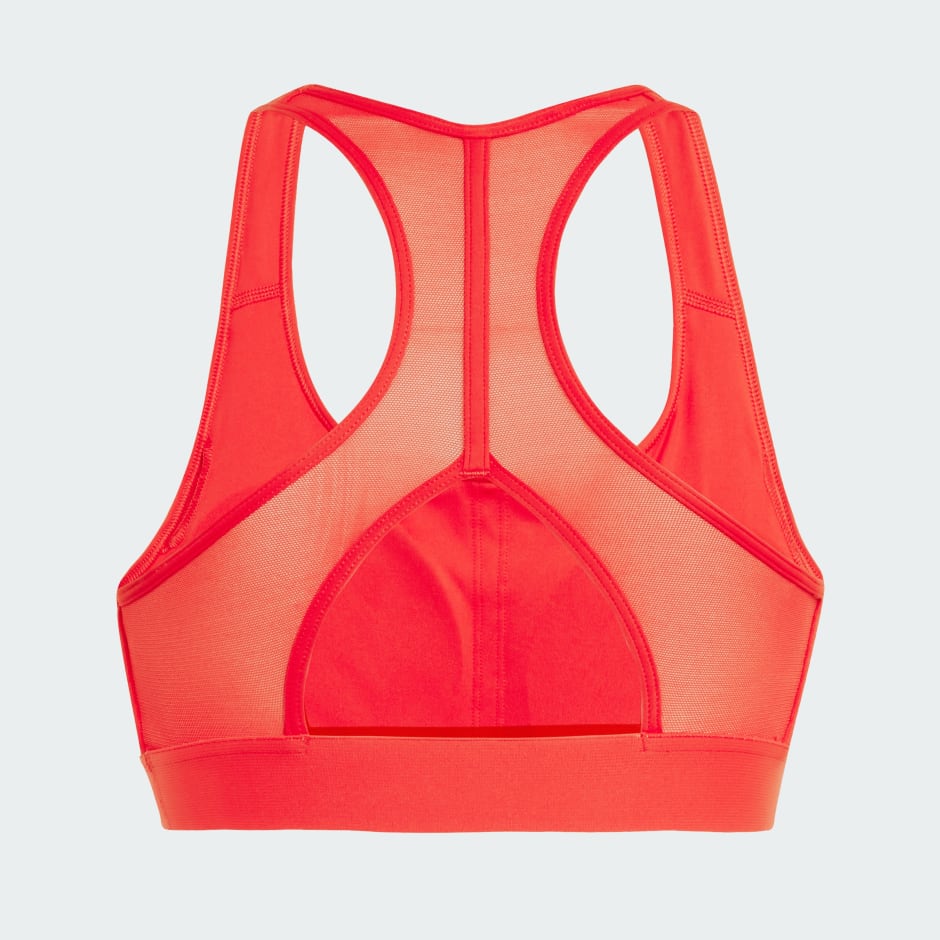 Powerreact Train Medium-Support 3-Stripes Bra