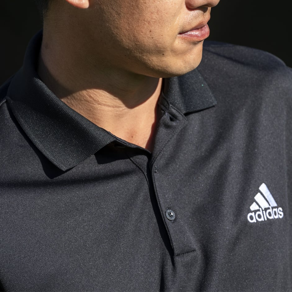 adidas Performance Primegreen Polo Shirt Black adidas SA