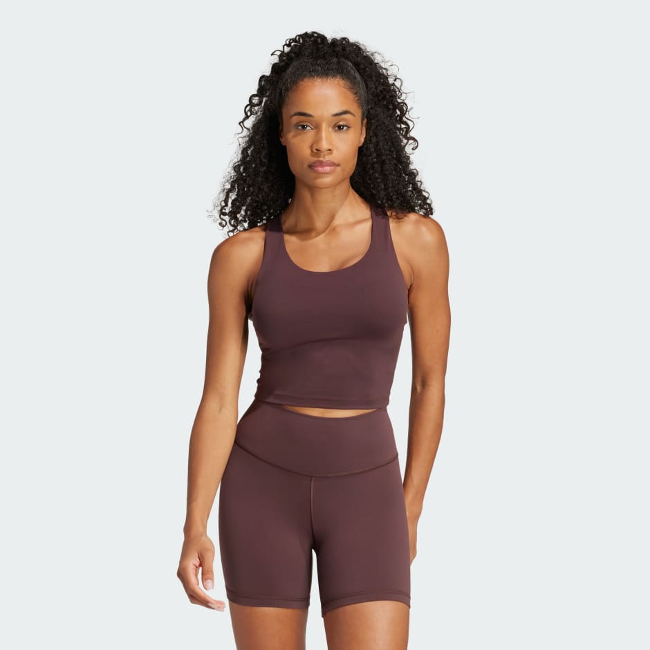 All Me Medium-Support Long Line Bra Tank Top