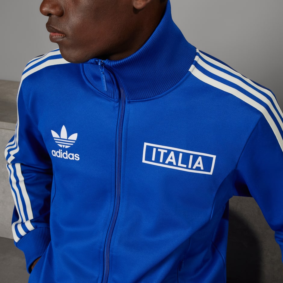 adidas Italy Beckenbauer Track Top - Blue | adidas GH