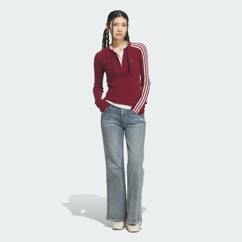 PREMIUM 3S BUTTON CREW Sweatshirt