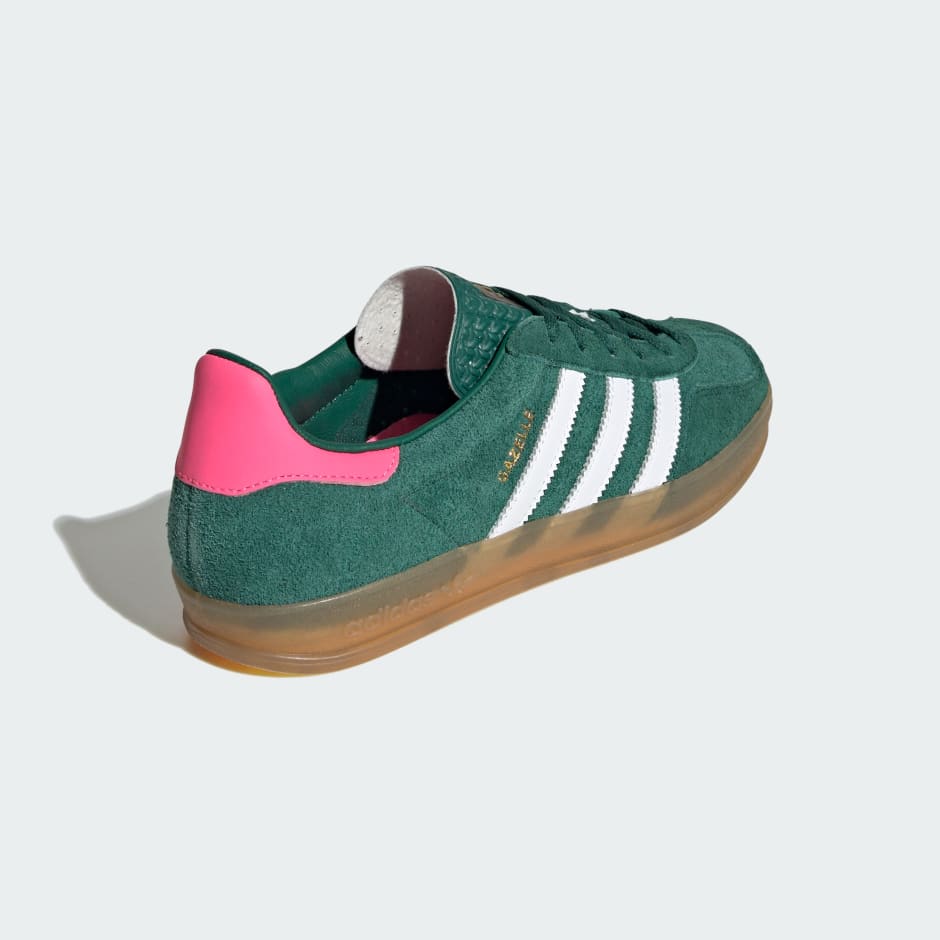 Arsenal Litoral Decepción adidas Gazelle Indoor Shoes - Green | adidas LK
